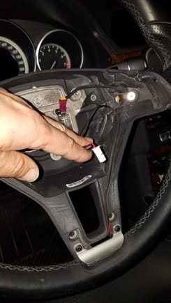 w212 steering wheel connections 