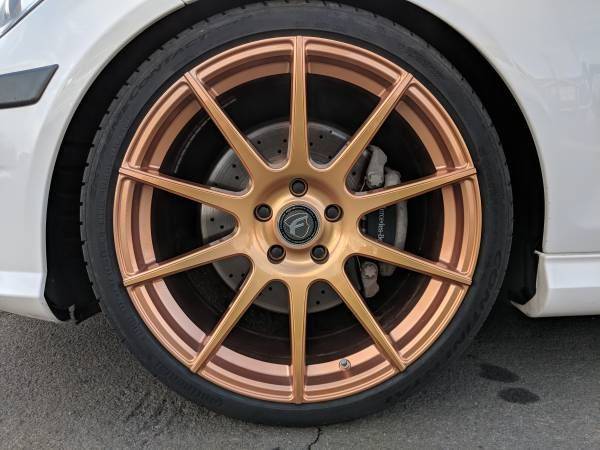 Wheels and Tires/Axles - 19" Forgestar CF10 wheels with Continental Extreme Contact DWS tires - Used - 2007 to 2014 Mercedes-Benz C300 - 2008 to 2014 Mercedes-Benz C63 AMG - Denver, CO 80233, United States