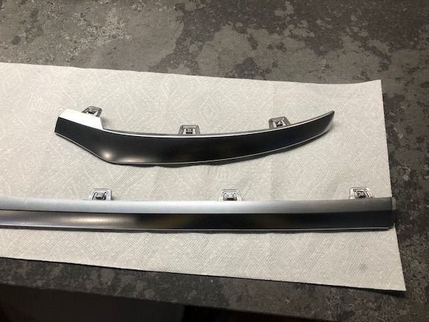 Exterior Body Parts - Chrome Front Lip + Chrome Molding - Used - 2016 to 2019 Mercedes-Benz GLC43 AMG - 2016 to 2019 Mercedes-Benz GLC300 - 2016 to 2019 Mercedes-Benz GLC250 - Chicago, IL 60642, United States