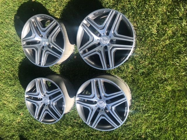 Wheels and Tires/Axles - Mercedes OEM G63 wheels - Used - 2002 to 2017 Mercedes-Benz G63 AMG - San Jose, CA 95132, United States