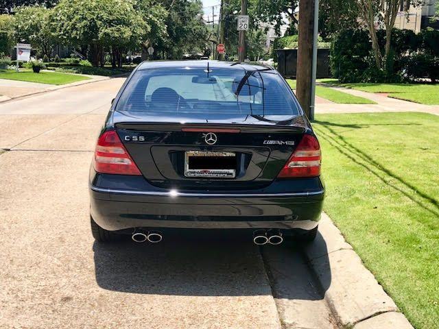 2005 Mercedes-Benz C55 AMG - 2005 C55 Diamond Black For Sale - Used - VIN WDBRF76J75F683364 - 77,000 Miles - 8 cyl - 2WD - Automatic - Sedan - Blue - New Orleans, LA 70115, United States