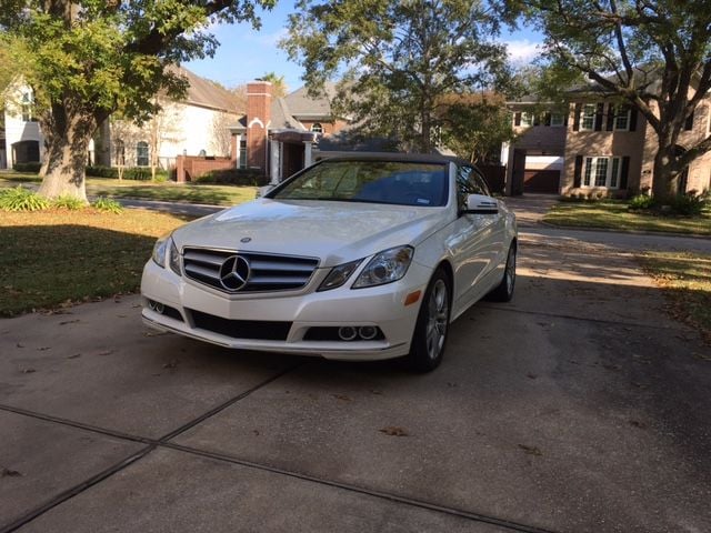 2011 Mercedes-Benz E350 - I have run out of garage space! - Used - VIN WDDKK5GFXBF077541 - 52,000 Miles - 6 cyl - 2WD - Automatic - Convertible - White - Houston, TX 77401, United States