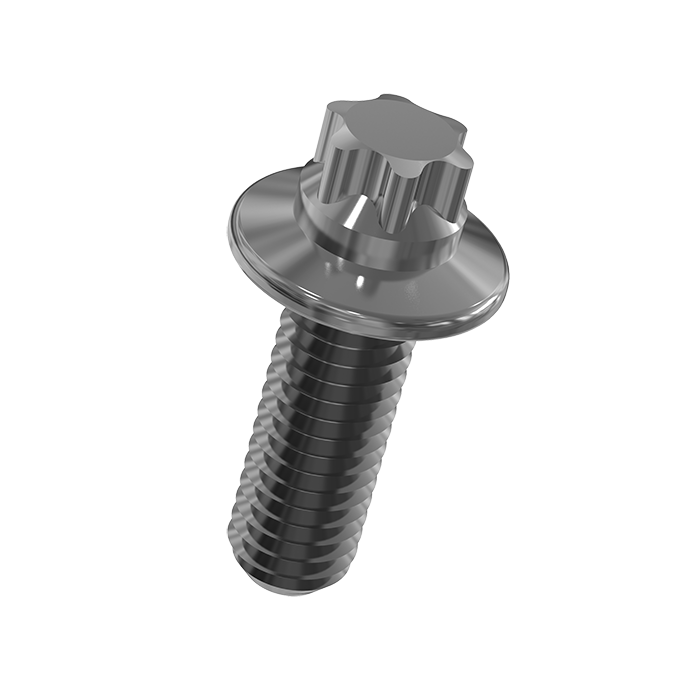 External hexalobular bolts