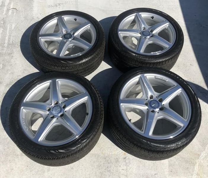 Wheels and Tires/Axles - 18" AMG Wheels - Used - 2012 to 2018 Mercedes-Benz CL550 - Miami, FL 33179, United States