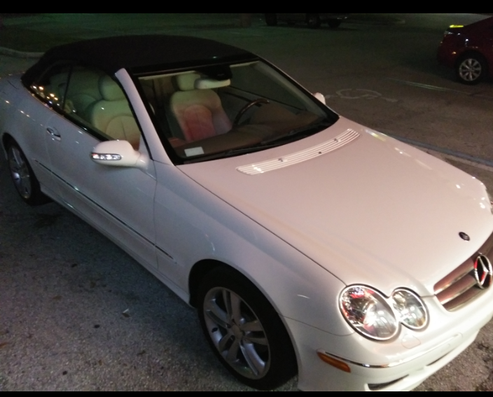 2008 Mercedes-Benz CLK350 - 2008 CLK 350 CONVERTABLE - Used - VIN Wdb2008clk350conv - 67,000 Miles - 2WD - Automatic - Convertible - White - Kissimmee, FL 34747, United States