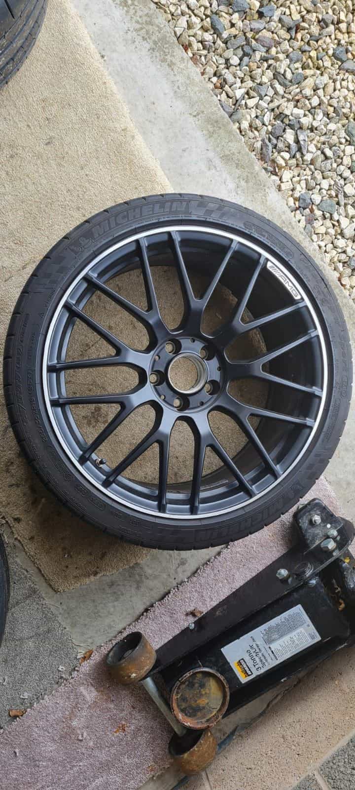 Wheels and Tires/Axles - Genuine 19/20 Forged Cross Spokes for Saloon/Estate - Used - 2015 to 2021 Mercedes-Benz C63 AMG S - Hinckley LE98GR, United Kingdom