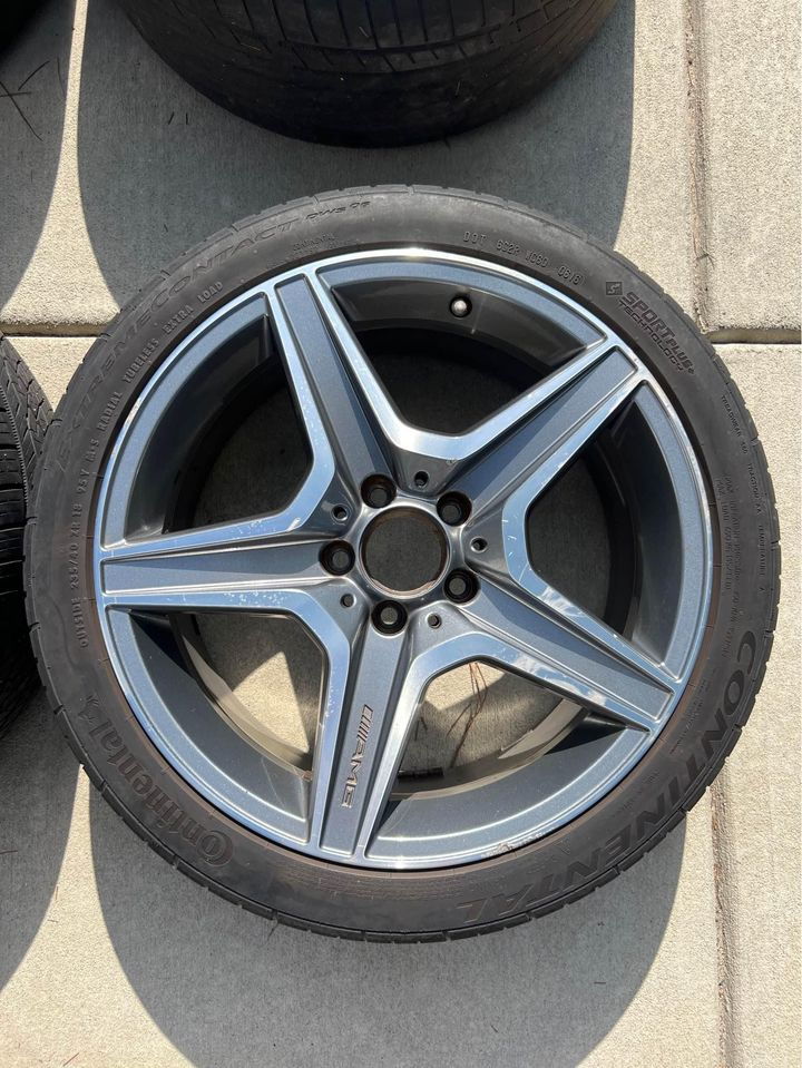 Wheels and Tires/Axles - OEM 18" Wheels and "Tires" w204 C63 - Used - 2008 to 2014 Mercedes-Benz C63 AMG - Charlotte, NC 28202, United States
