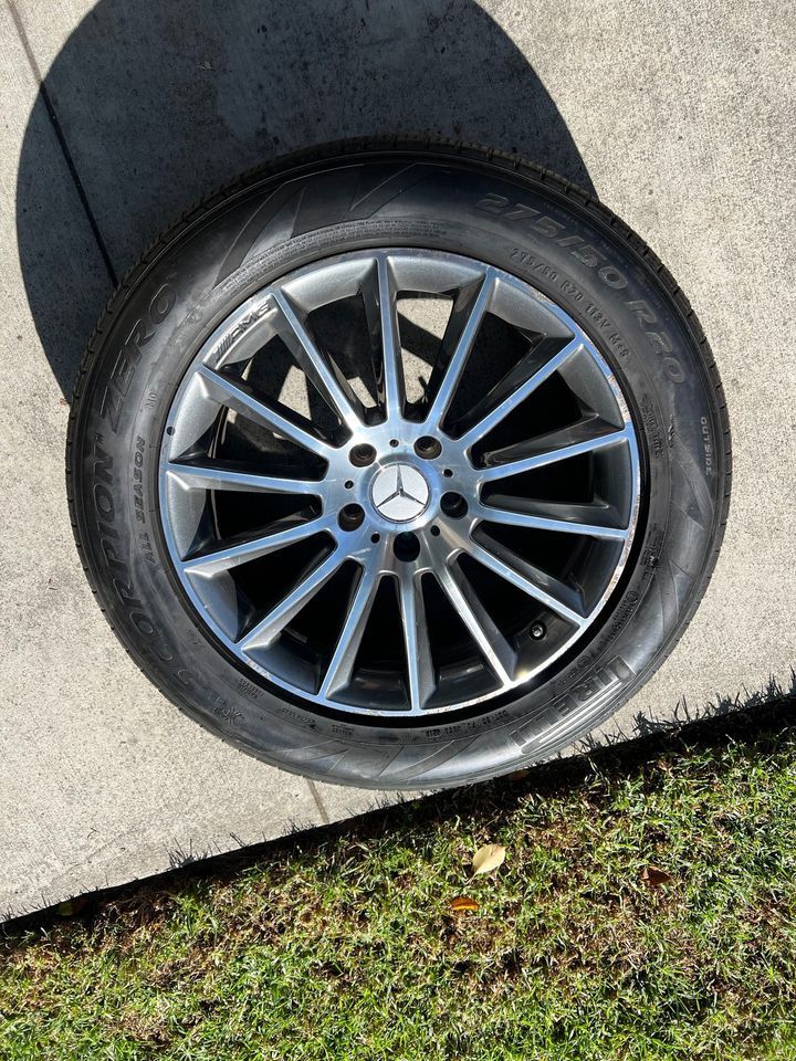 Wheels and Tires/Axles - 2019 Mercedes G550 20" OEM AMG Rims & Tires - Used - 1946 to 2025 Mercedes-Benz G-Class - Beverly Hills, CA 90210, United States