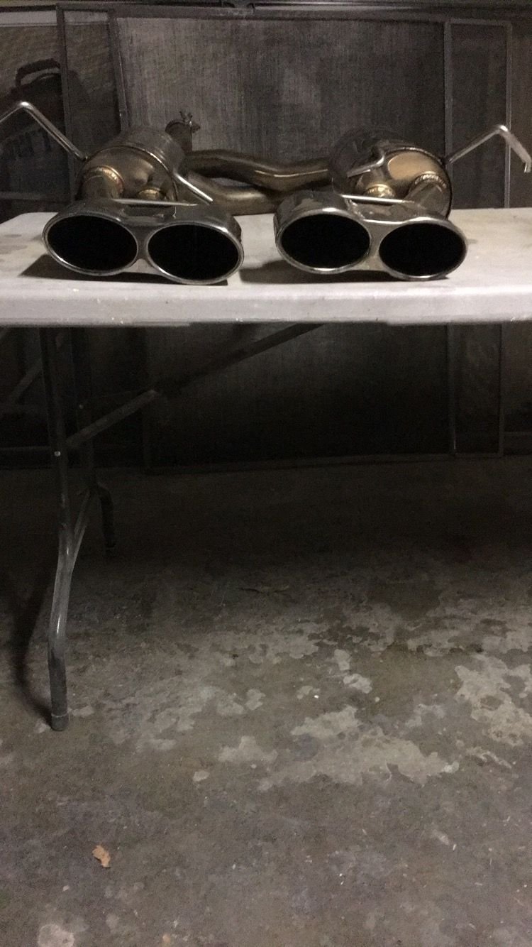 Engine - Exhaust - W204 08-11 GT Racing Meisterschaft Exhaust c300/c350 - Used - 2008 to 2011 Mercedes-Benz C300 - North Hills, CA 91343, United States