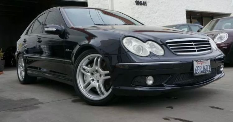 2006 Mercedes-Benz C55 AMG - 06 C55 AMG - Used - VIN WDBRF76J26F786080 - 124,250 Miles - 8 cyl - Automatic - Sedan - Blue - Camarillo, CA 93012, United States