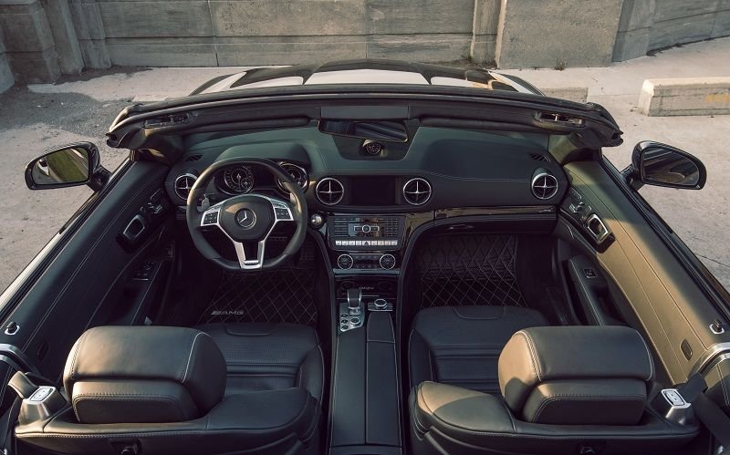 Interior/Upholstery - Custom Leather Floor Mats for 2013-2018 SL450/550/63 - Used - 2013 to 2018 Mercedes-Benz All Models - Vaughan, ON L4K5X2, Canada