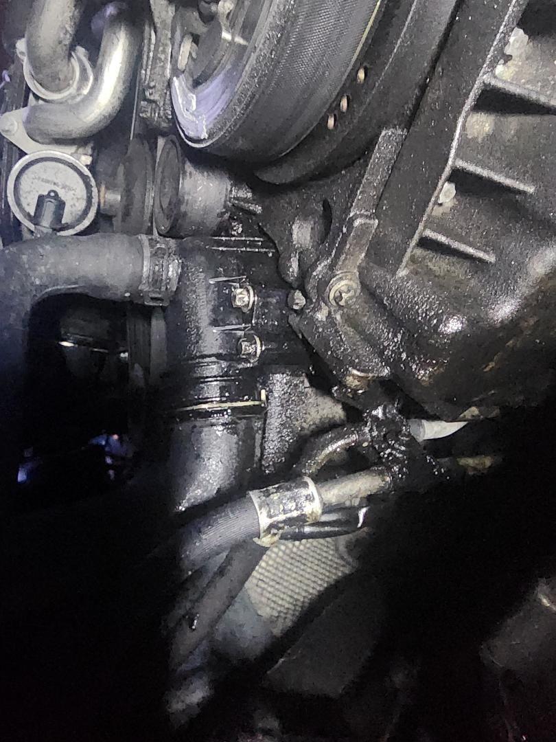 OM642 2015 gl350 Oil Leak Crank shaft pulley Forums