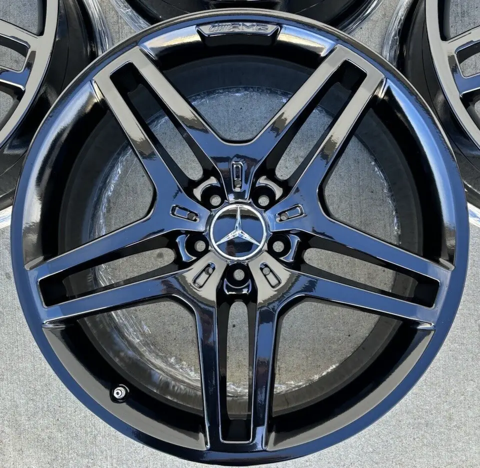Wheels and Tires/Axles - 21 INCH AMG WHEELS-LIKE NEW BLACK POWDER COATED - Used - -1 to 2025  All Models - St Petersburg, FL 33701, United States