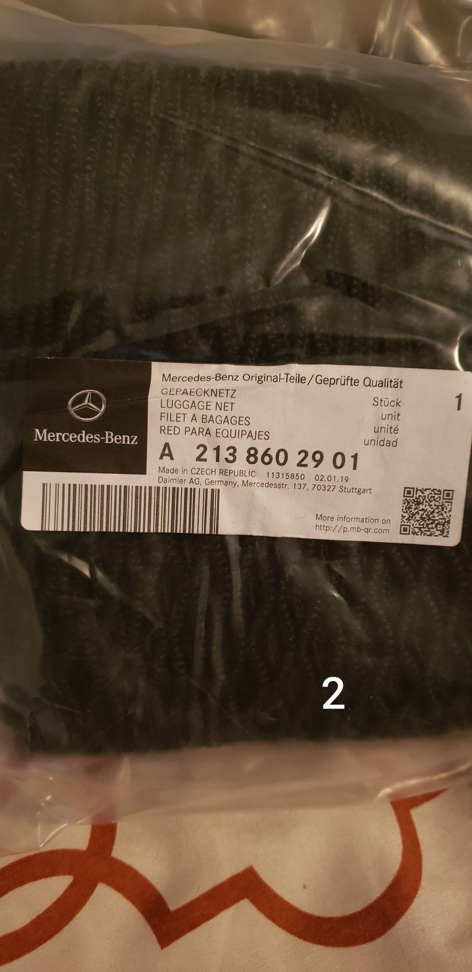Accessories - Brand New OEM Mercedes Benz luggage nets - New - All Years Any Make All Models - Palmdale, CA 93550, United States