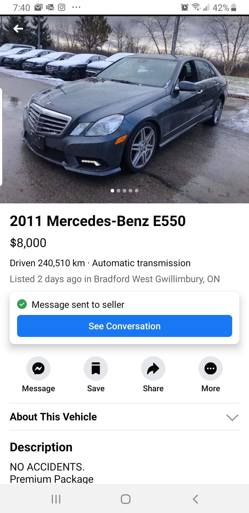 buy 2011 e550 with 150k miles 