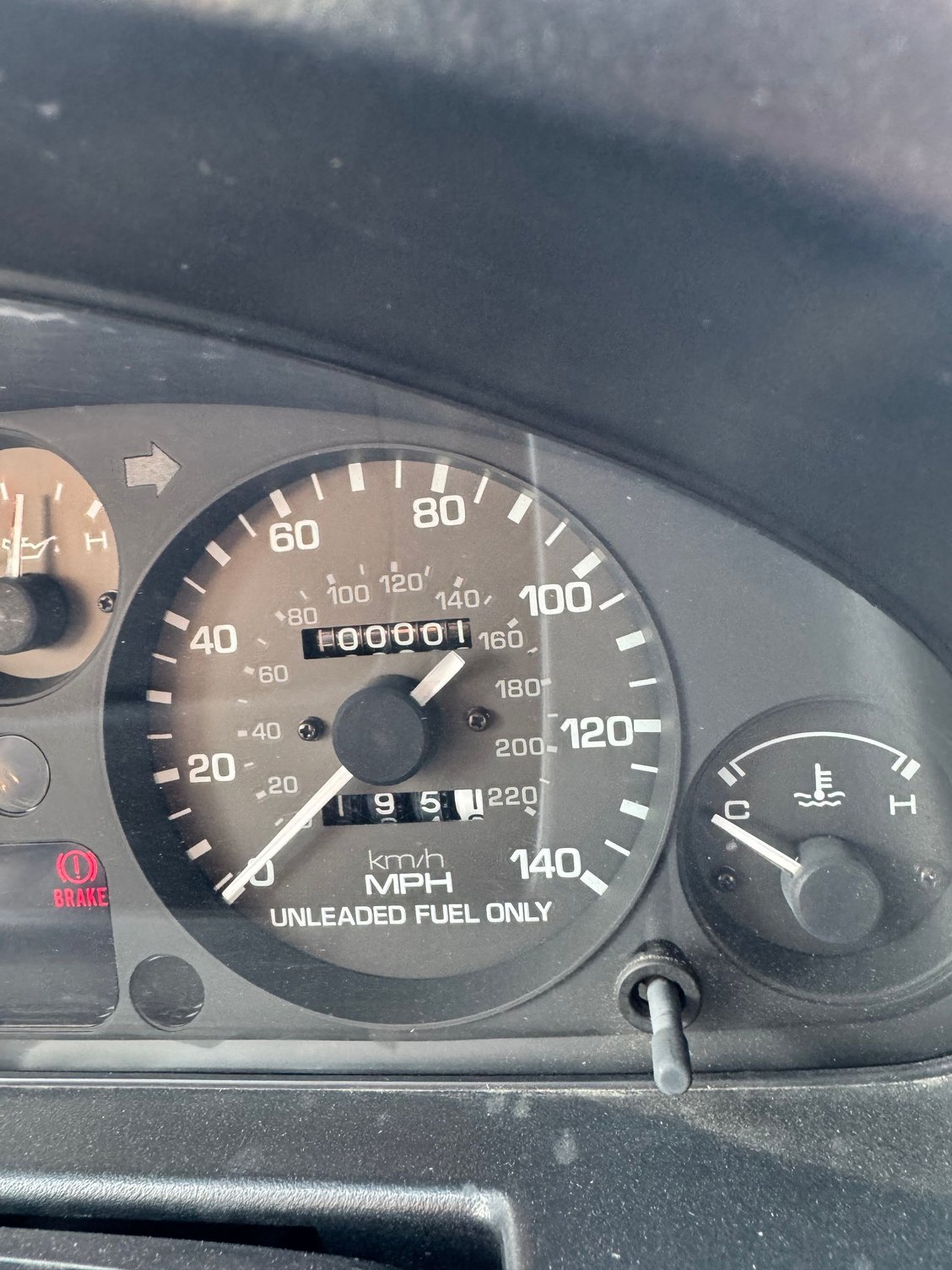 Missed seeing it cross over 100k by one mile!