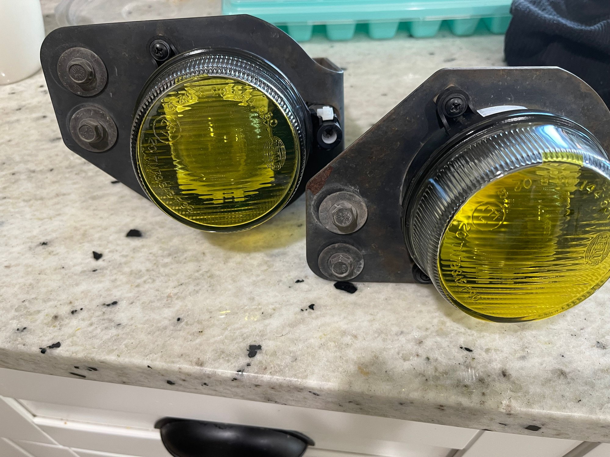 Yellow filter for the new fogs