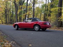 Das Miata as it is now. Im not a photographer by any means.