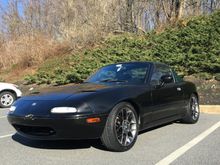 After first wash + wax with NB SE Wheels that have been removed so I can sell them.