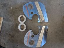 TSE 2" brake ducts with bumper flanges