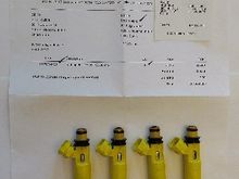 195500-4450 RX8 OE Denso injectors purchased new.