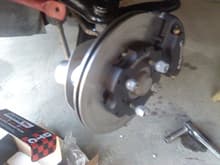 029   new brakes and ducts installed