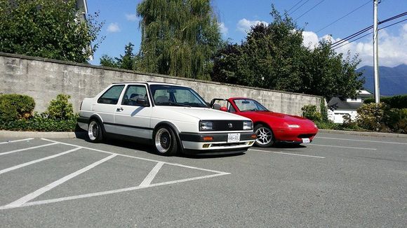 The car had lots of autocross style mods including 14" TSW wheels and an Autopower roll bar.