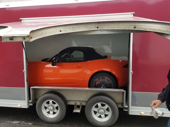 Trailered from out-of-town dealer