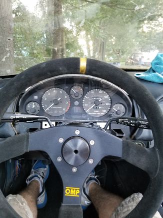 Its been over a year since i could sit behind the wheel of my miata.  This was a big moment for me.