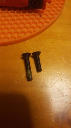 wrong fucken screws