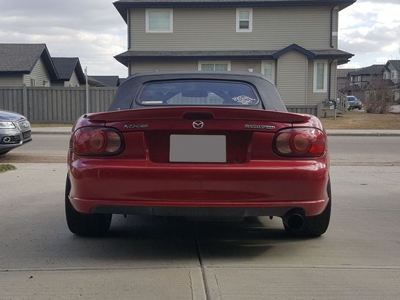 Big-ass exhaust.  Not as loud as my street car, so it should be legal at MRLS this fall.