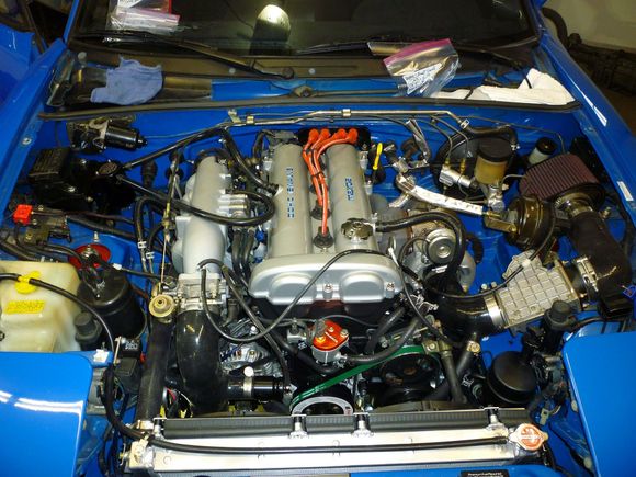 This is after first start, checked timing, dumped out the oil and ready for a road test for seating the rings
