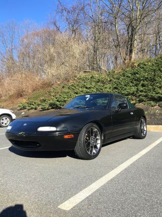 After first wash + wax with NB SE Wheels that have been removed so I can sell them.