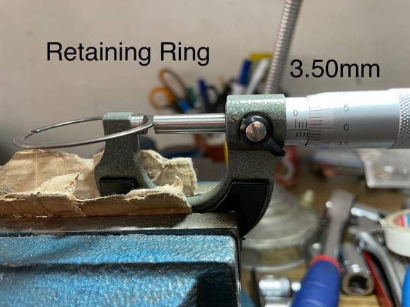 Retaining ring width 3.50mm