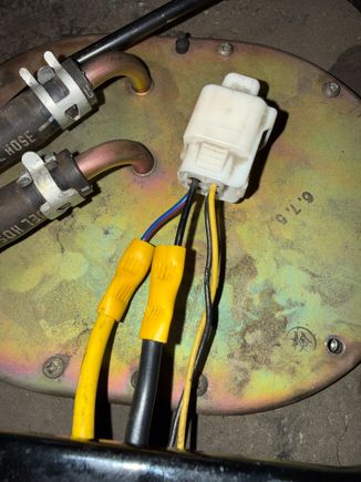 Part one of the Hardwire Fuel Pump Relay