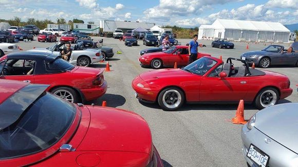 Local Miata club Autocross