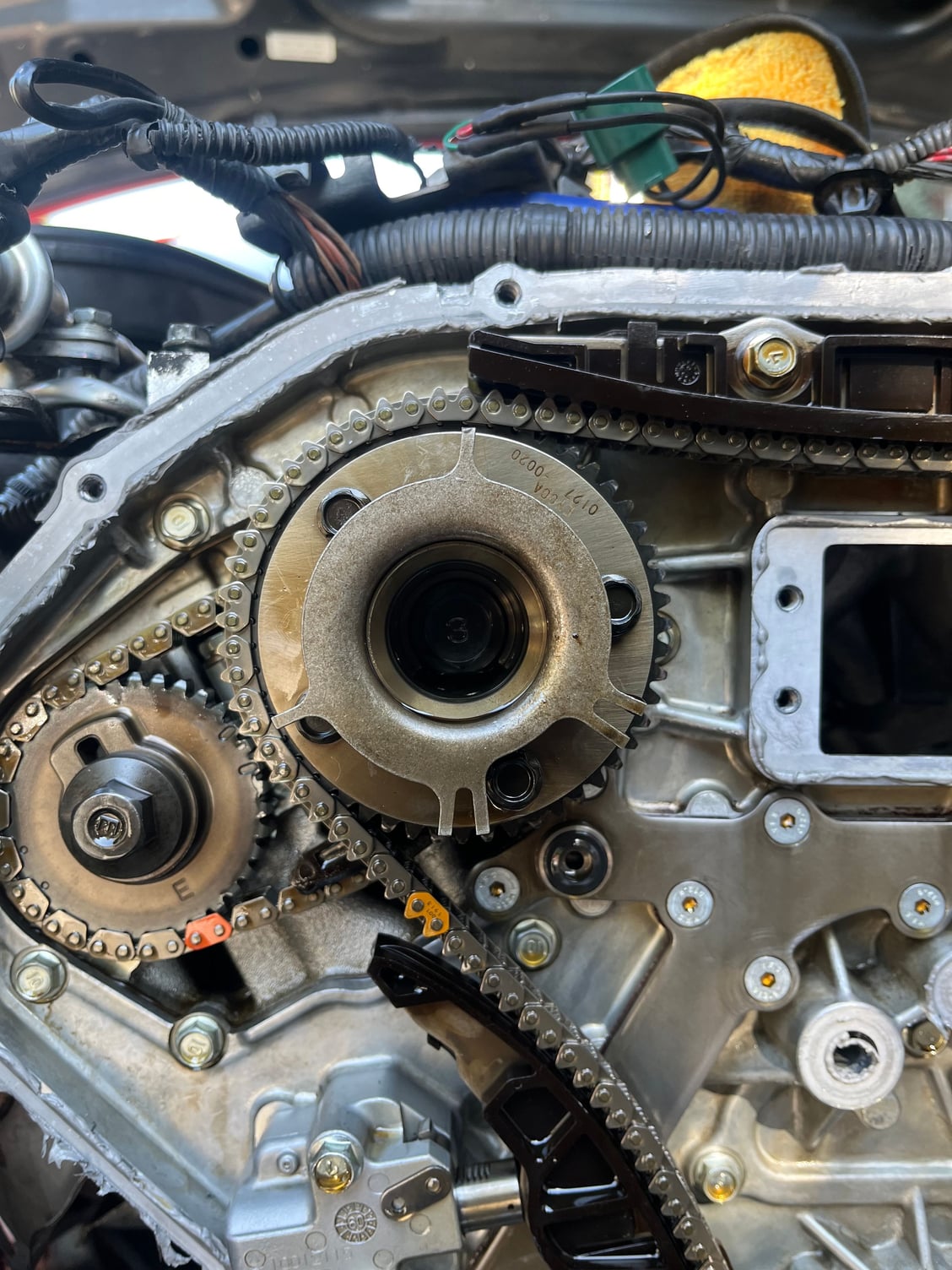 Tampon fixation cache moteur Nissan Infiniti original OEM