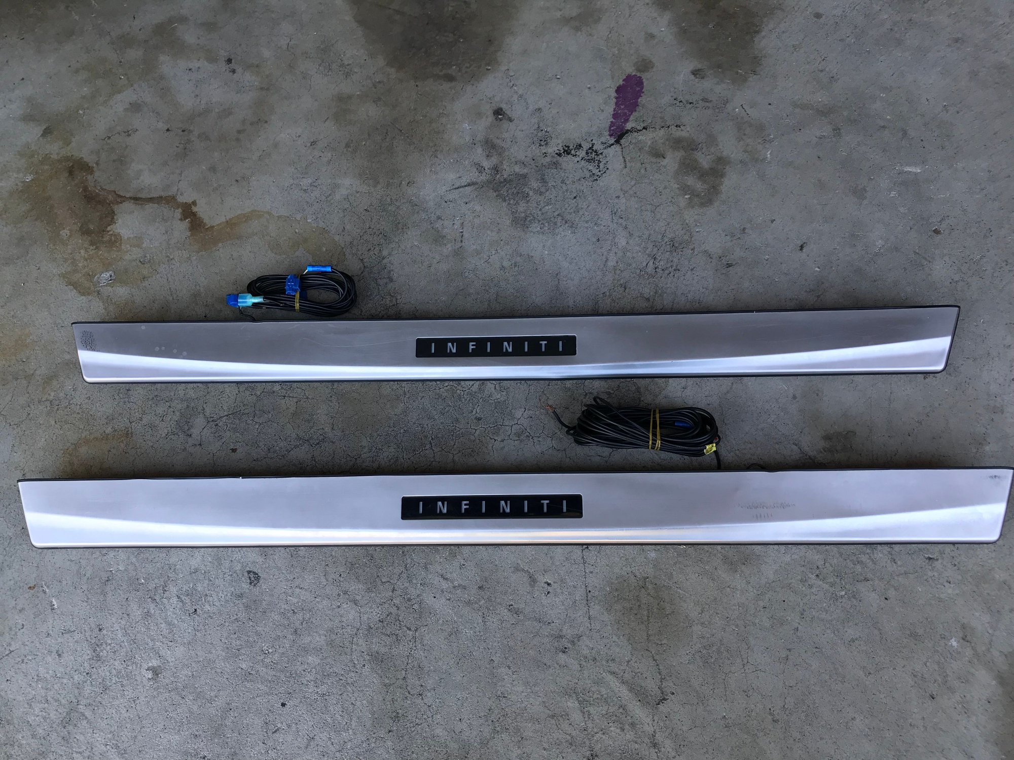 For Sale G37 Coupe Illuminated Kick Plates MyG37