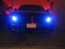 blue drl's are BRIGHT!!!!