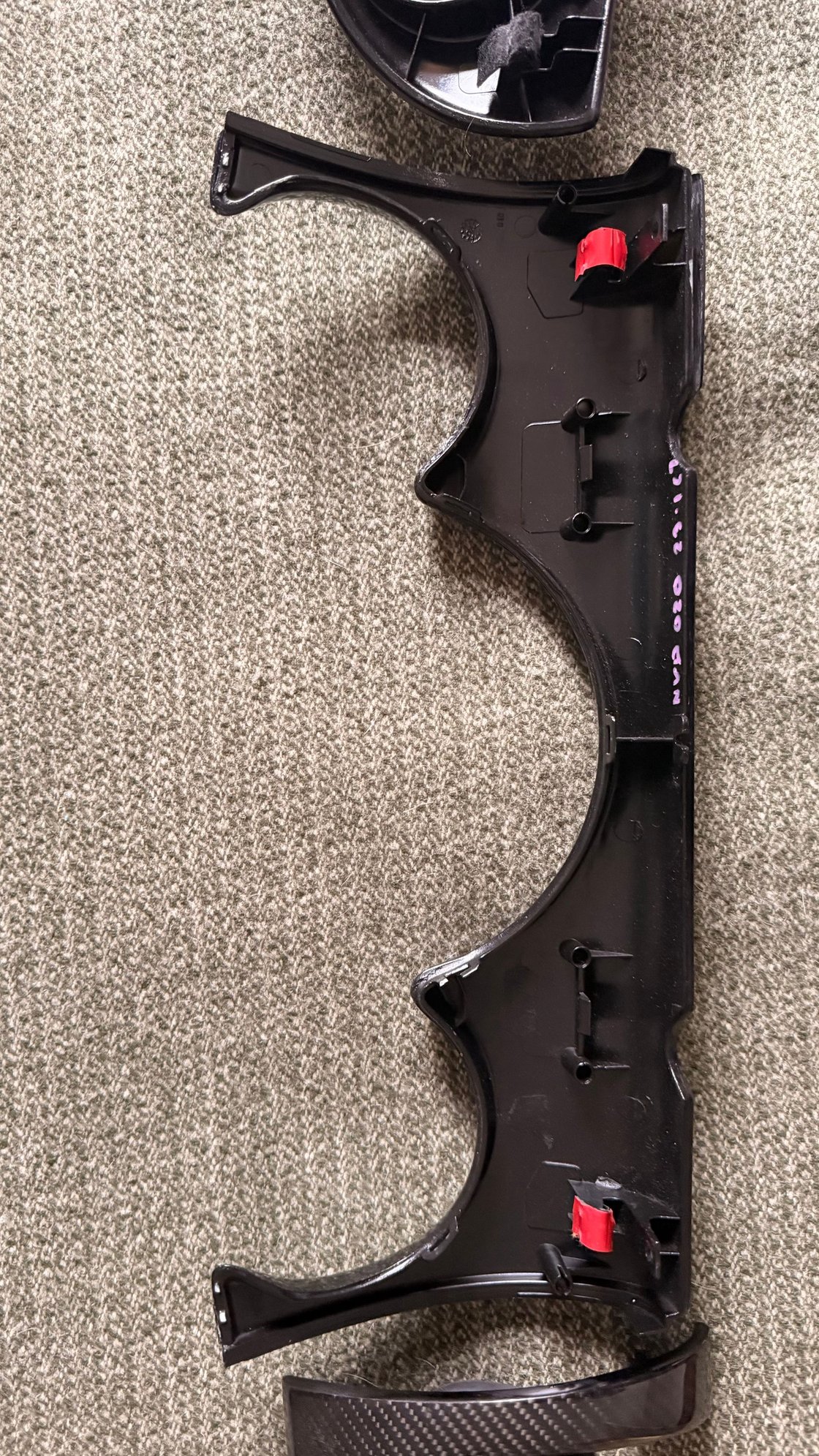 Interior/Upholstery - Mini Gen 1 3-piece carbon fiber dash trim - Used - 2002 to 2008 Mini Cooper - Southampton, NY 11968, United States