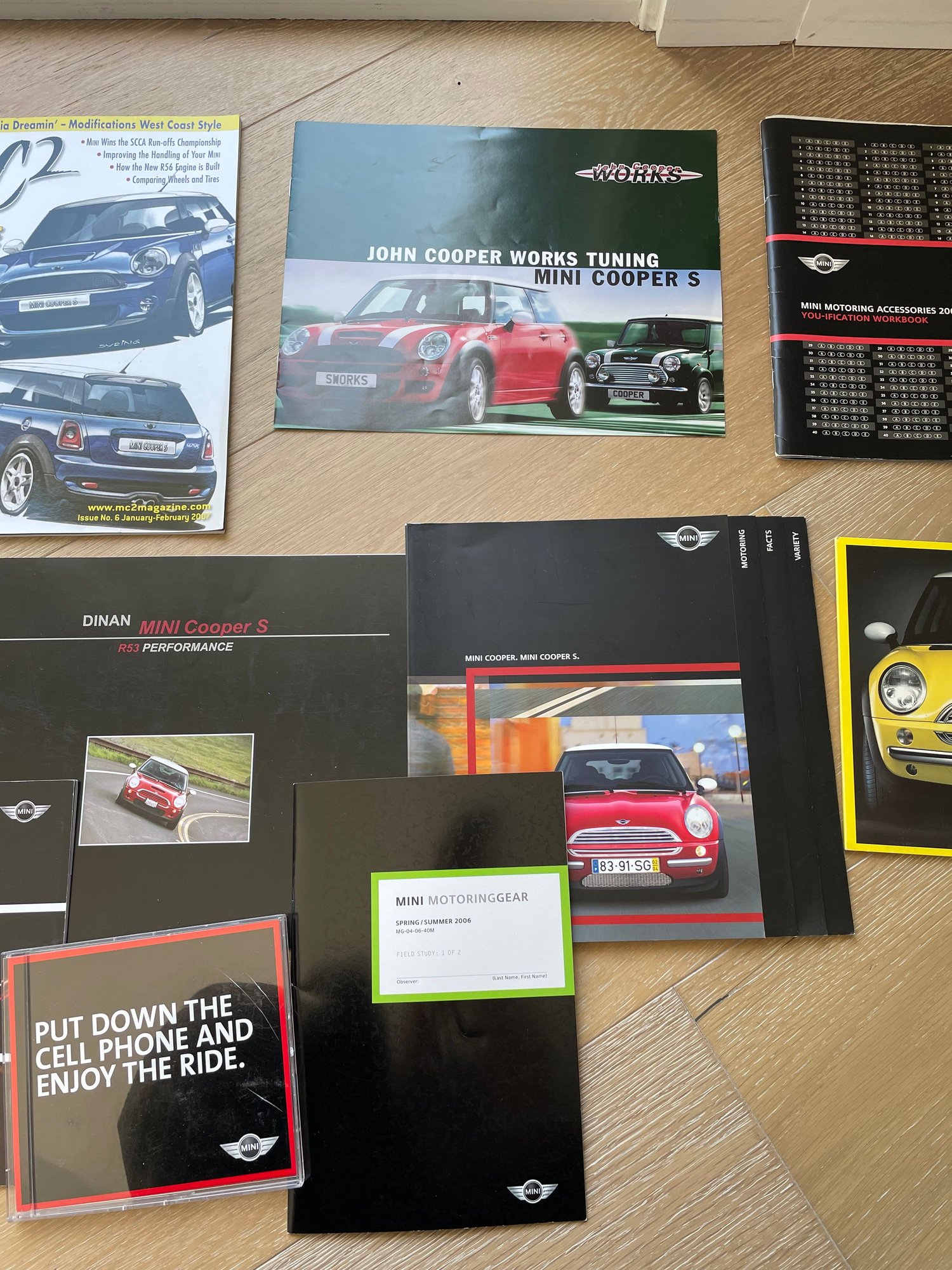 Miscellaneous - Mini R53 collection booklets - Used - 2002 to 2005 Mini Cooper - Burlingame, CA 94010, United States