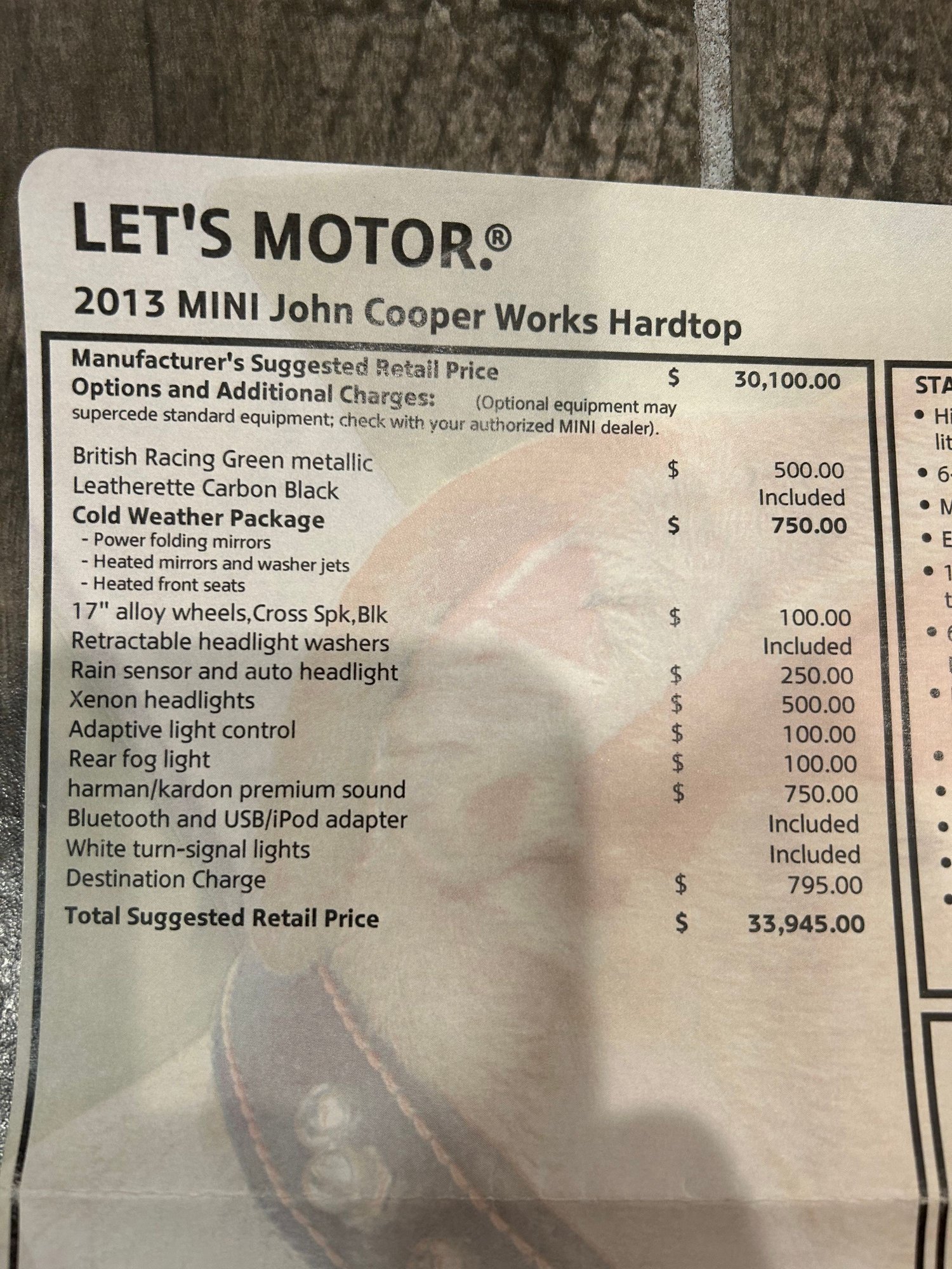 2013 Mini R56: "Mk II" Mini Hatch/Hardtop range - 2013 JCW Hardtop - 33k miles - Used - VIN WMWSU9C56DT722633 - 32,970 Miles - 4 cyl - 2WD - Manual - Hatchback - Other - Palmerton, PA 18071, United States