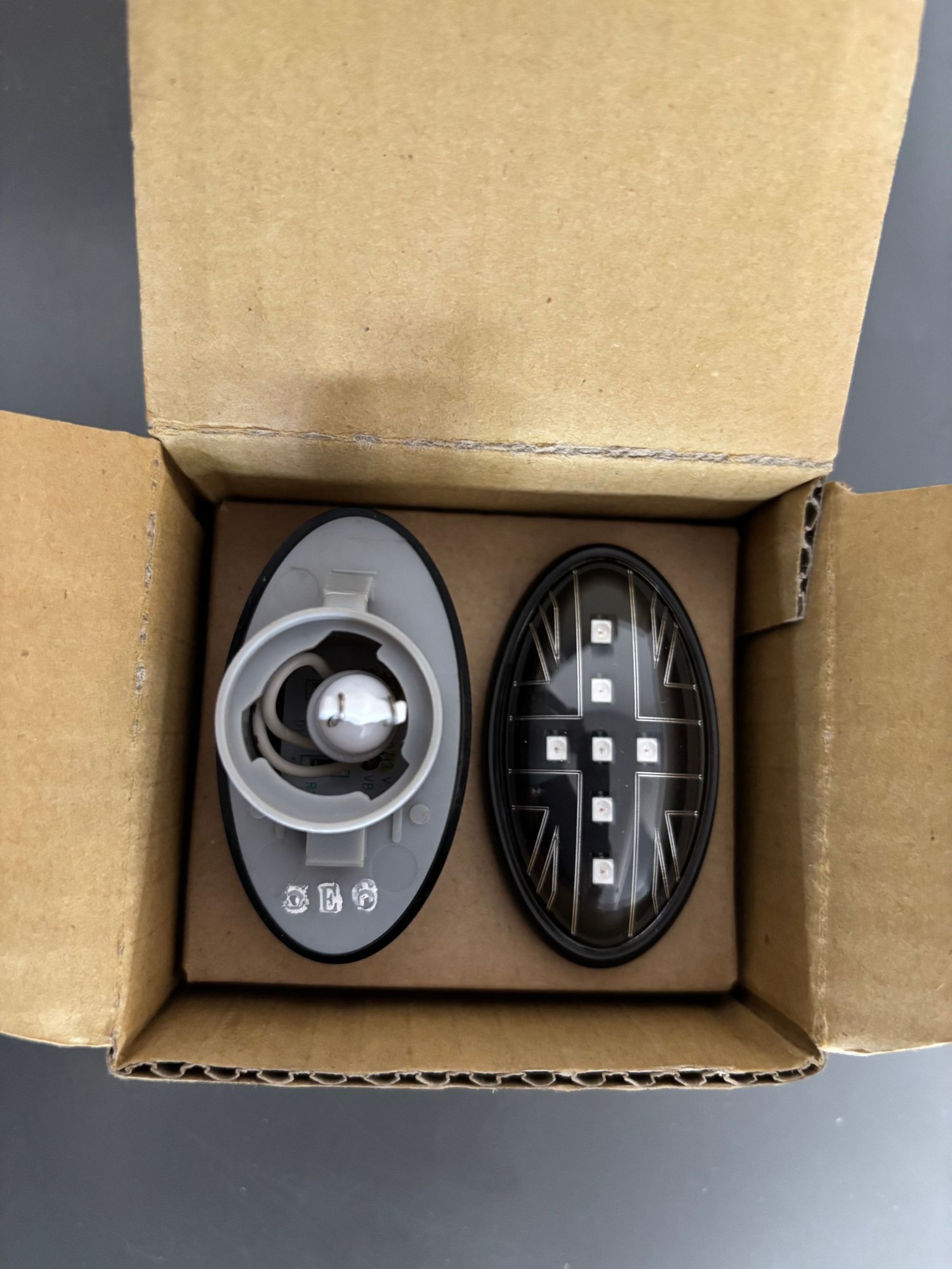 Lights - LED Side Marker Lights: Union Jack Pattern: Clear: R50/2/3 - Used - 2002 to 2008 Mini Cooper - Cedar Park, TX 78641, United States