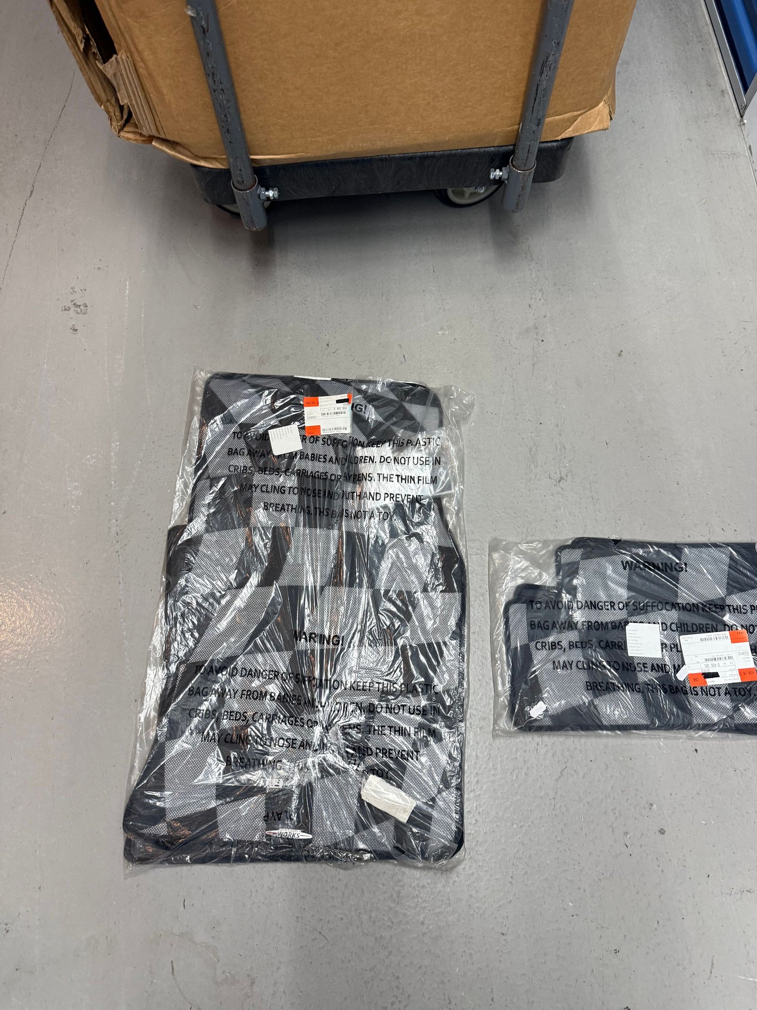 Interior/Upholstery - Brand New R56 JCW Checkered Floor Mats in the wrapper. - New - 2007 to 2013 Mini R56: "Mk II" Mini Hatch/Hardtop range - Hollywood, FL 33019, United States