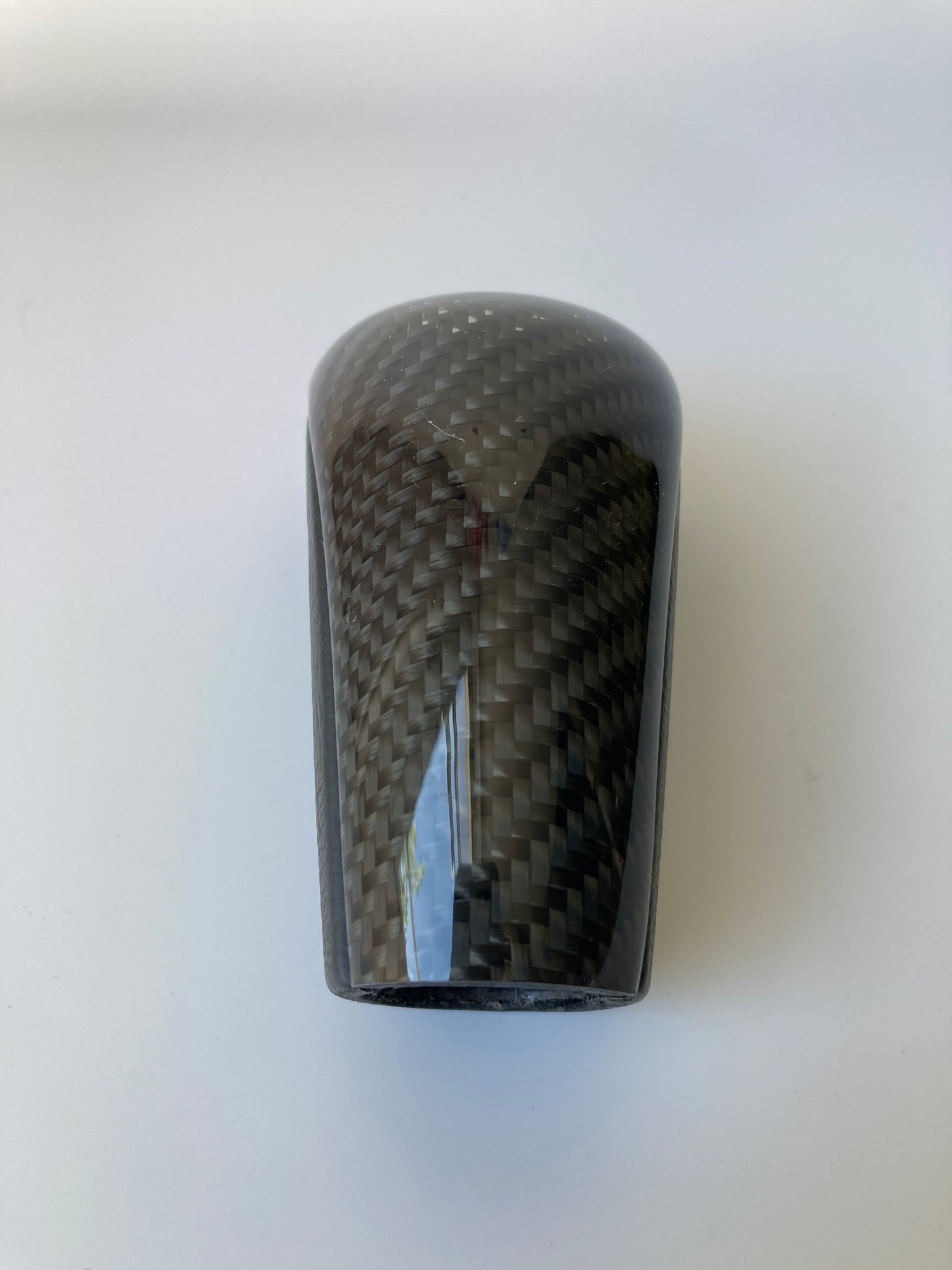 Accessories - JCW CF/Leather Shift Knob R50/52/53/GP1 - Used - 2002 to 2008 Mini Cooper - Brockton, MA 02302, United States