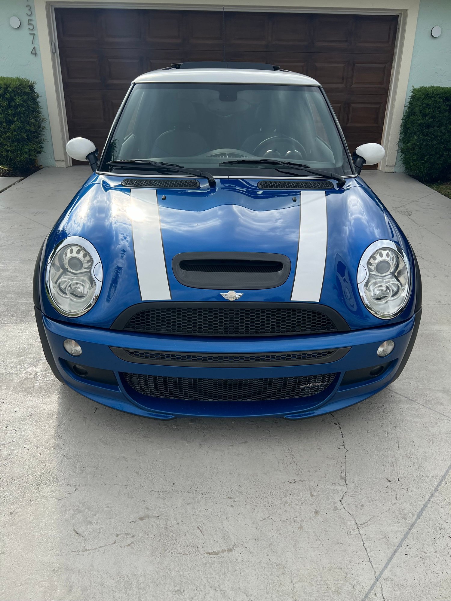 2006 Mini R53: "Mk I" Mini Cooper S - 2006 Cooper S JCW, Aero kit, JCW suspension - Used - VIN WMWRE33546TL18239 - 126,750 Miles - Manual - Hatchback - Blue - Wellington, FL 33414, United States