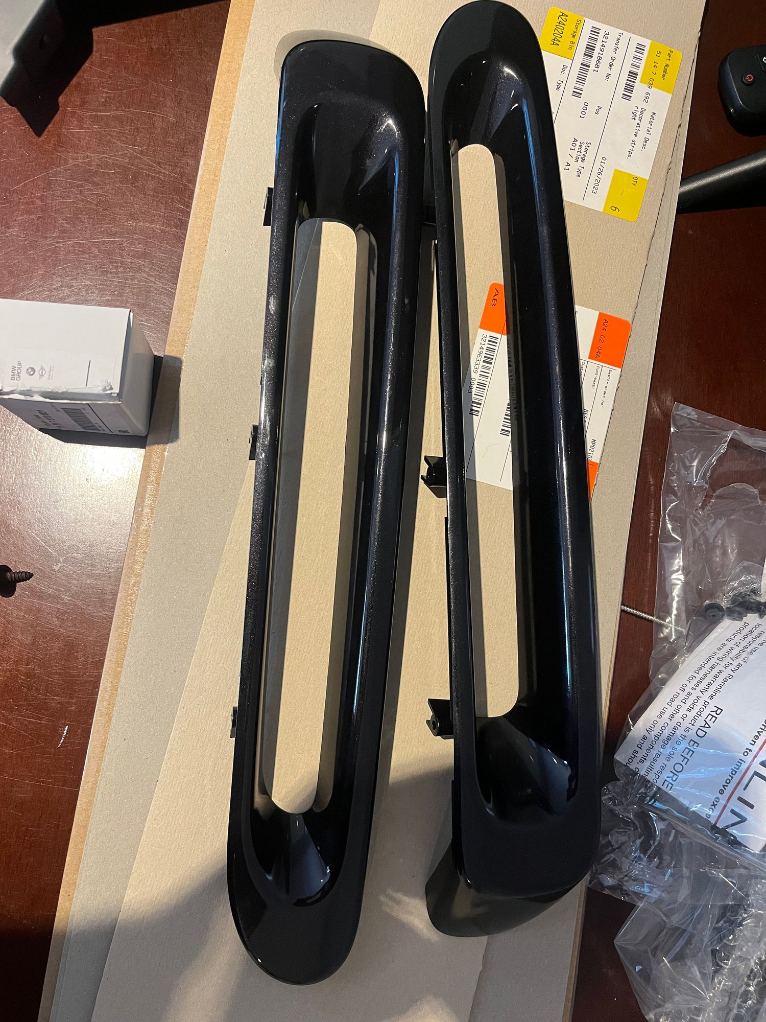 Exterior Body Parts - R53 GP1 Rear Bumper Inserts - New - 2002 to 2008 Mini R53: "Mk I" Mini Cooper S - Boston, MA 02125, United States