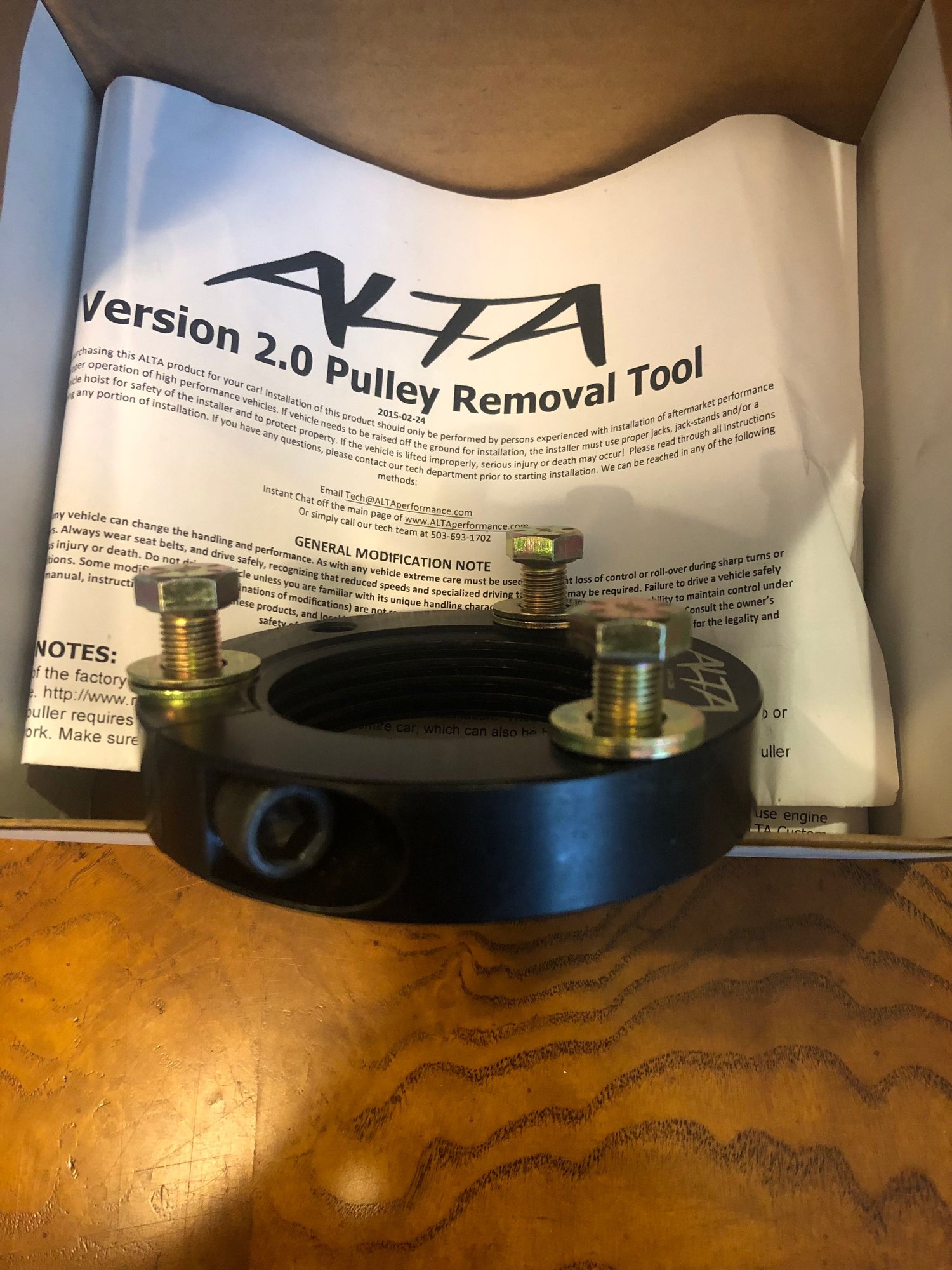 Miscellaneous - Alta AMP-ENG-208 Mini Cooper Pulley 2 piece Removal Tool - New - -1 to 2024  All Models - Austin, TX 78738, United States