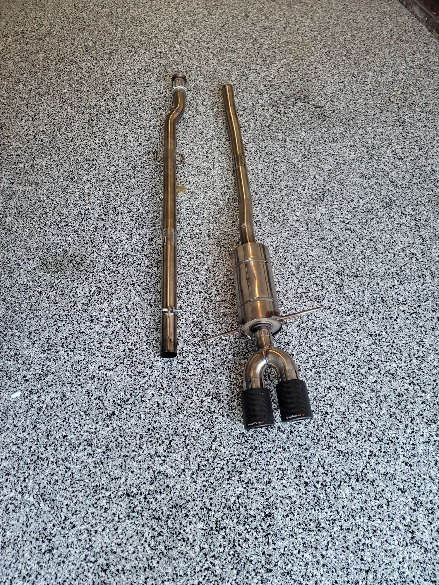 Engine - Exhaust - Quicksilver exhaust BM156S for 2007-on R56 Cooper S - Used - 2007 to 2013 Mini R56: "Mk II" Mini Hatch/Hardtop range - Des Moines, IA 50311, United States
