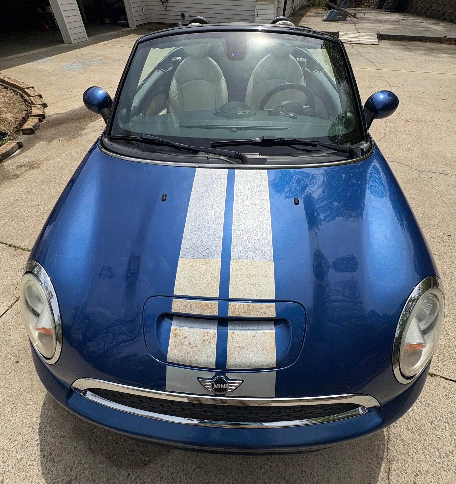 2013 Mini R59: Roadster - 2013 Mini Cooper S R59 Roadster - Used - VIN WMWSY3C52DT565992 - 107,000 Miles - 4 cyl - 2WD - Manual - Coupe - Blue - Chattanooga, TN 37374, United States